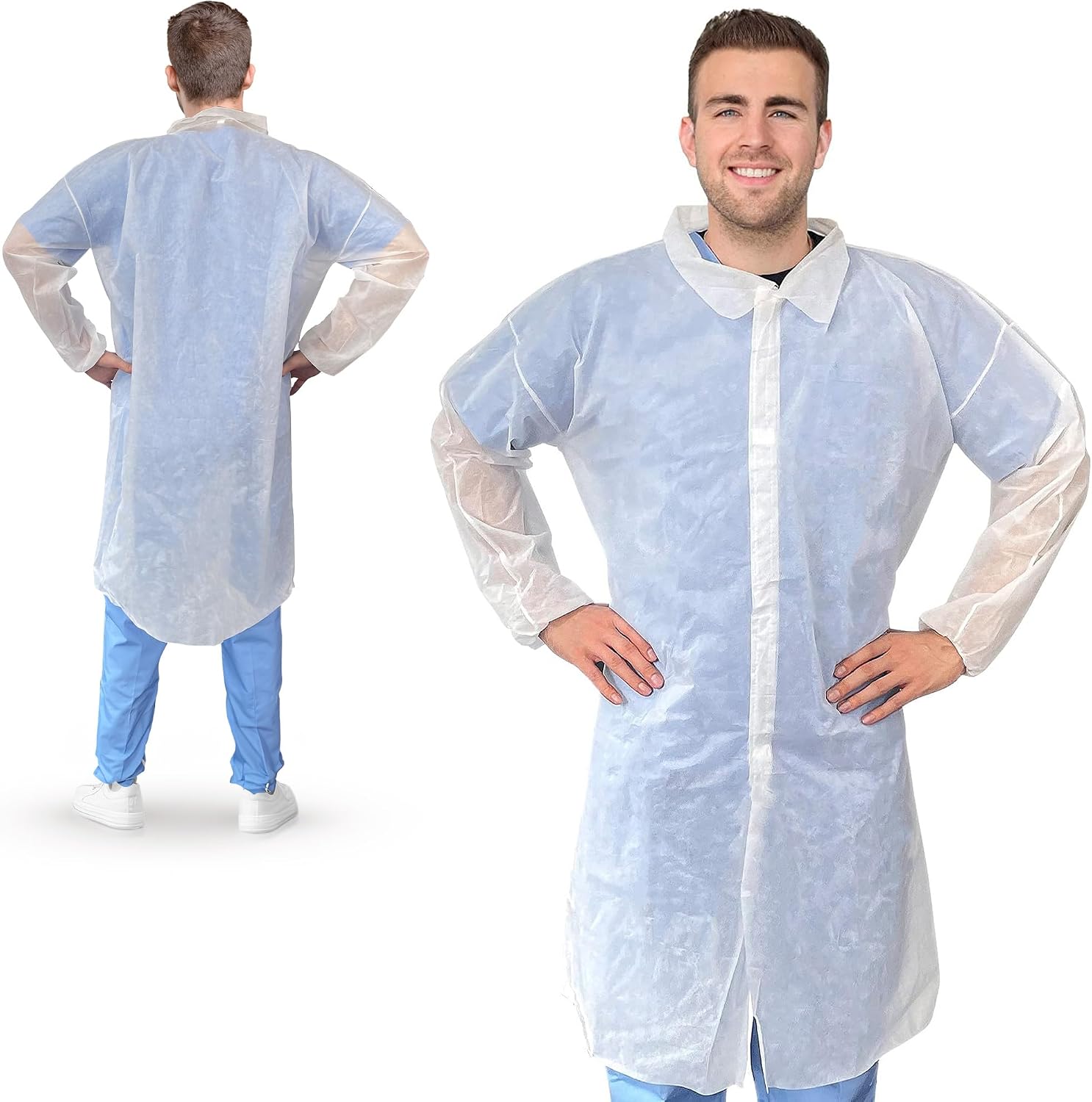Disposable isolation gowns